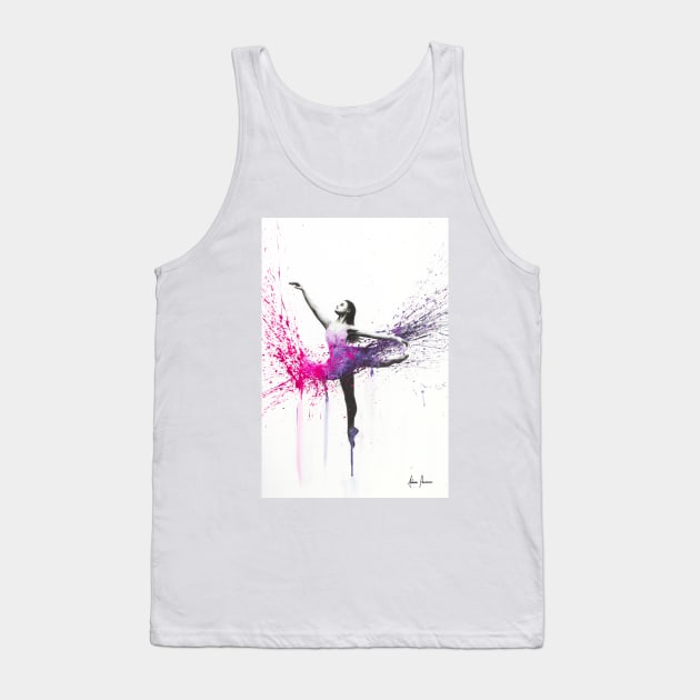 Pink Ballerina Tank Top by AshvinHarrison